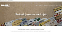 Desktop Screenshot of namex.fi