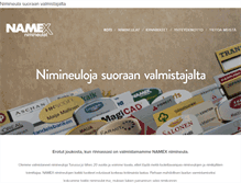 Tablet Screenshot of namex.fi