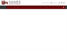 Tablet Screenshot of namex.it