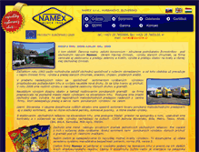 Tablet Screenshot of namex.sk